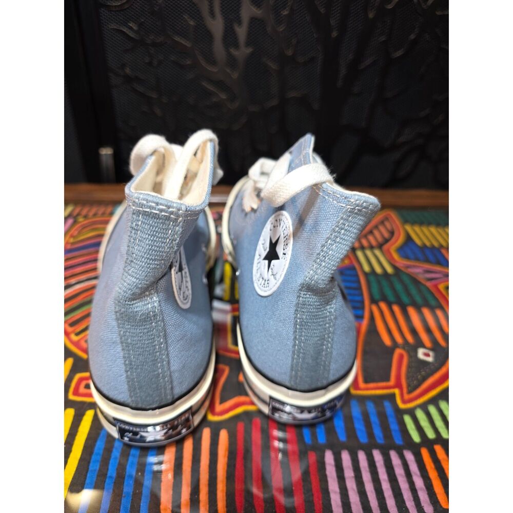 Converse Chuck Taylor All Star High Top Blue Canvas Mens 6 Womens 8 EU 39 NWOB - Picture 10 of 12